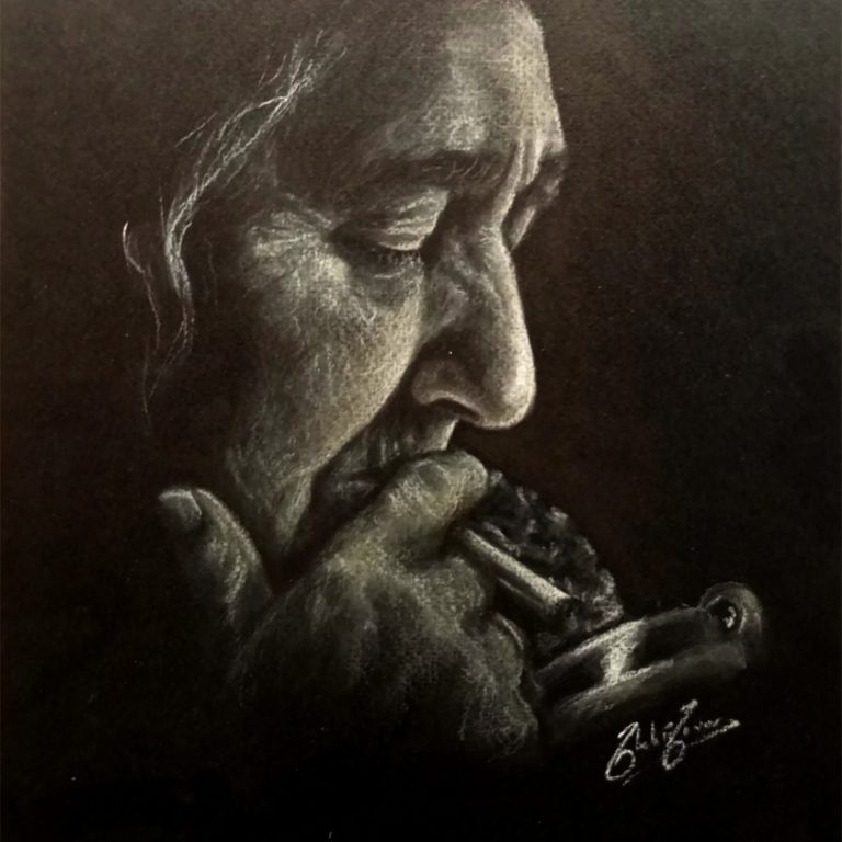 Alda Merini Ritratto Pastello su Nero | Thalita Tonon Ritratto originale di Alda Merini a pastello su carta nera. Opera unica di Thalita Tonon, tributo alla poetessa dei Navigli. Stampe fine art