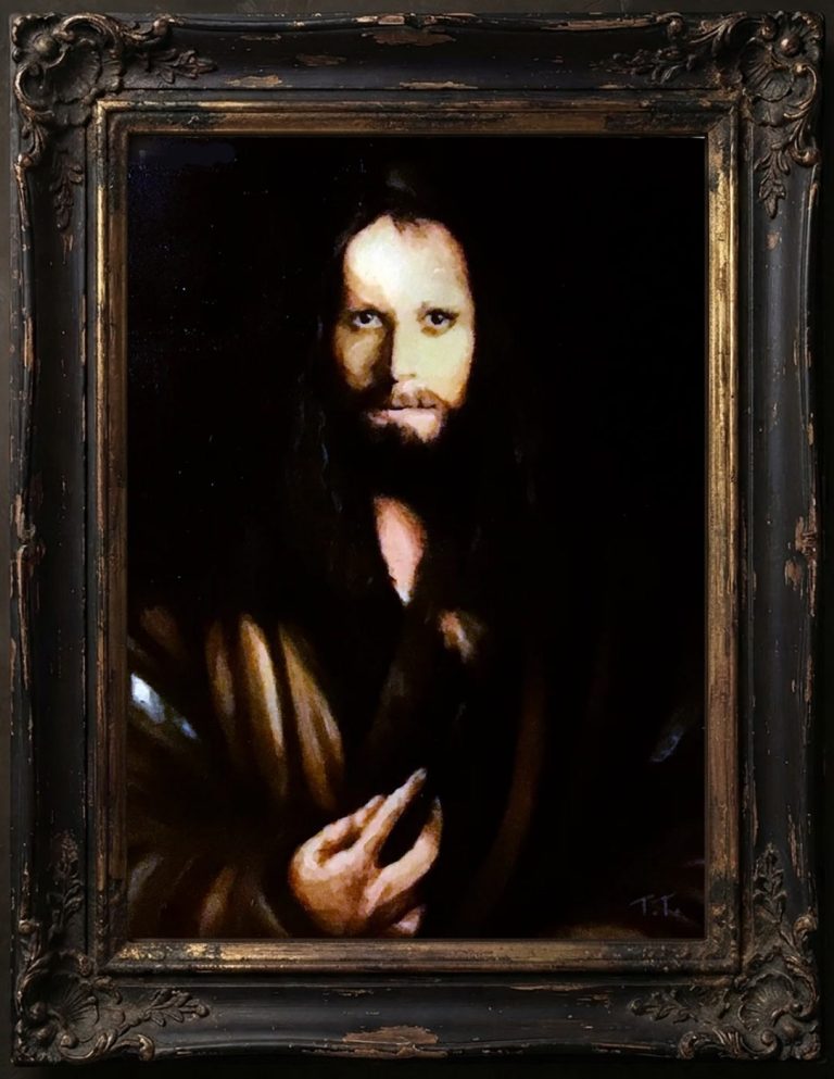 Dracula Dürer Coppola - Vlad III Stampa Fine Art Print | Thalita Tonon Dracula Vlad III ispirato autoritratto con pelliccia Albrecht Durer versione Coppola Gary Oldman, stampa fine art print ritratto gotico Thal